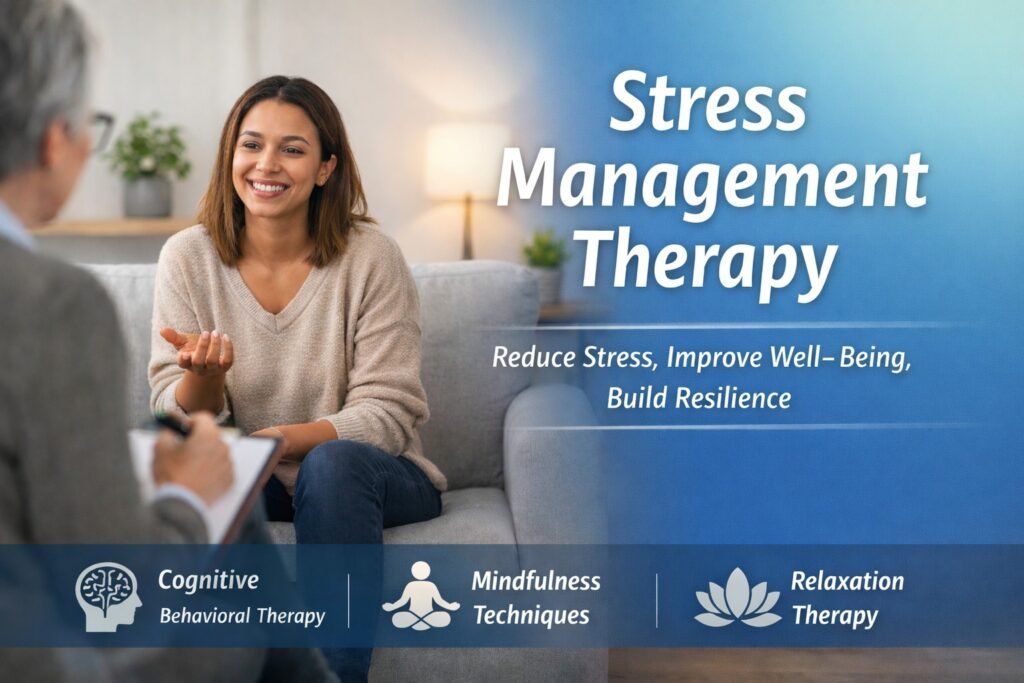 Stress Management Therapy: How Therapy Helps You Reduce Stress and Build Resilience