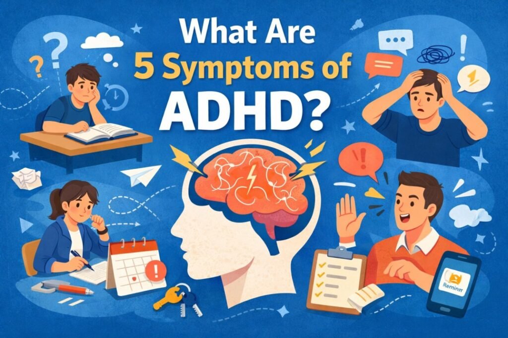 What Are 5 Symptoms of ADHD?
